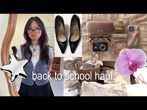 *ACTUALLY realistic* back to school shopping guide for college 🎀⭐️🛒 ft. 100k giveaway!!