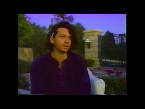 INXS Michael Hutchence talks Get Out of the House tour on MTV news