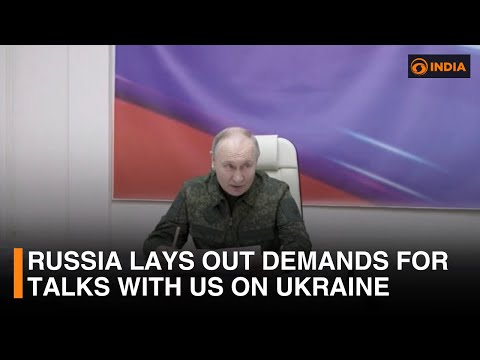 Russia lays out demands for talks with US on Ukraine | DD India News Hour