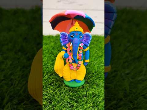 Ganesh Chaturthi Special 🙏🎊🎉Ganpati Ji Idol Making With Clay 🙏💕🥥🌺 Ganpati Bappa Morya 🙏🙏🙏