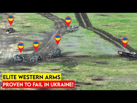 Graveyard of NATO Armor: Much-Touted Systems Destroyed in Ukraine!