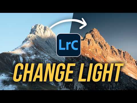 Do THIS to Create DRAMATIC LIGHT with Lightroom!