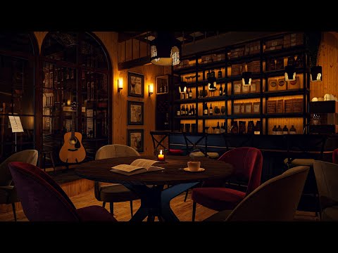 Jazz Music Cafe with Rain on the Window | Relaxing Jazz Music | Coffee Shop Ambience