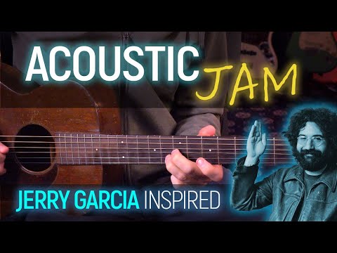 Acoustic Jam: Acoustic lead inspired by Jerry Garcia - Guitar Lesson - EP595