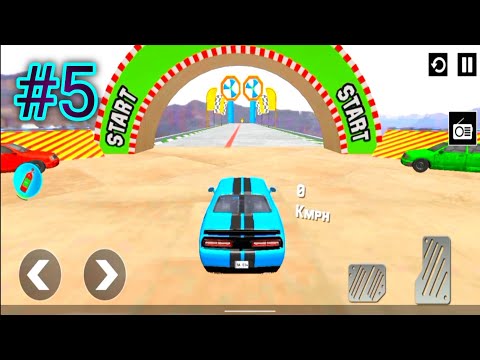 #5 Crazy Police Car Stunt Game// कार गेम// Car Games// Best Games// Android Gameplay