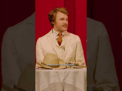 'One should always eat muffins quite calmly'😂 #NationalTheatreLive #TheImportanceofBeingEarnest