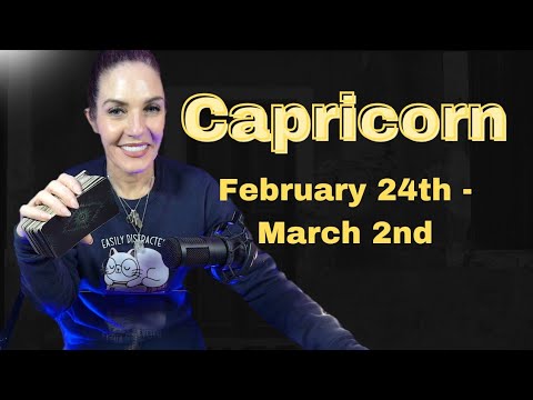 Capricorn ♑"A Battle of Wills" 🙎🏻 February 24th - March 2nd Tarot Reading 🔮✨