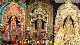 TOP 20 CHANDANNAGAR JAGADHATRI PUJA PANDAL 2024|TEMATHA|ADI MAA|CHANDANNAGAR JAGADHATRI PUJA 2024