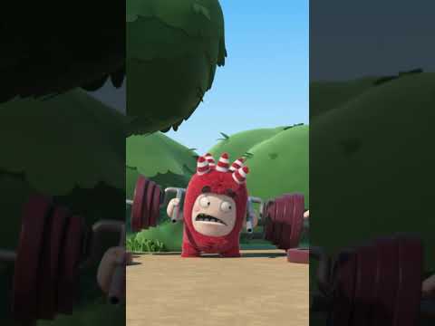 Heavy Weight Hero | Oddbods Shorts | #shorts #oddbods #cartoons