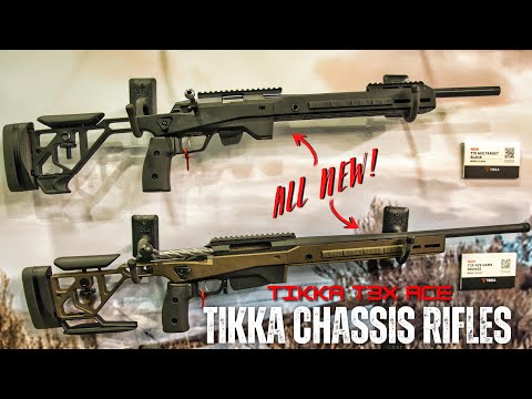 ALL NEW Tikka T3X Ace Rifles