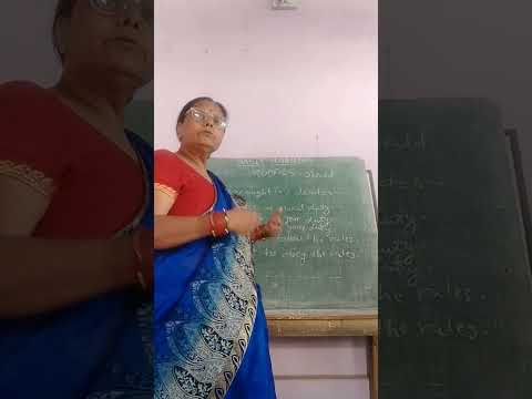 short video #basic learning #use of modals # use of should