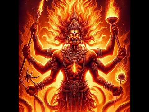 Agni - God of Fire #hindugods #hindumythology #fire #india #gods