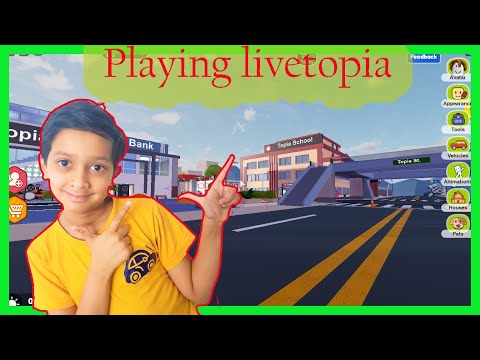 Exploring the city of livetopia!!! #VivaanAce #Gaming #Livetopia