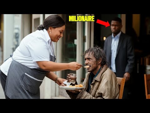 Waitress Fired for Feeding a Homeless Man, Her Boss Regrets It When a Mysterious Stranger Shows Up