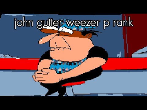 Pizza Tower - John Gutter (P Rank) In the Weezer Outfit