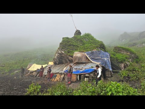 Himalayan Village Life In Rain 🌧️ Season l Village Life Documentary Mid West Nepal lVillageLifeNepal