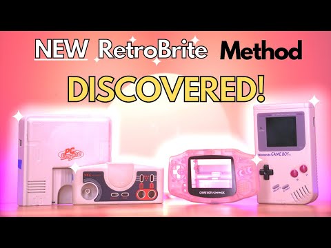 Tutorial: Retr0Brite VAPOR | New BEST Way To Restore Yellowed Plastic In 2022!?!