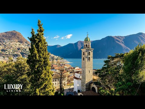 Italy's Most Glitzy Lake District | Lake Lugano | Luxury Living