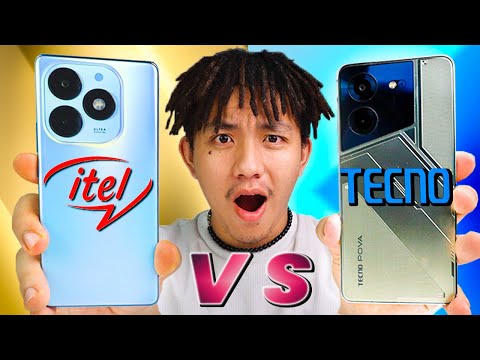 ITEL S23+ VS TECNO POVA 5 - MAGUGULAT KAYO SA NANALO!