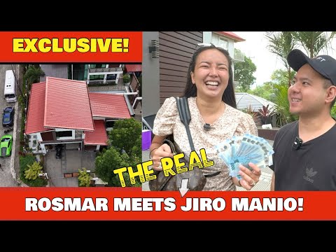 EXCLUSIVE! ROSMAR MEETS “THE REAL” JIRO MANIO  + HOUSE TOUR (PART 1)