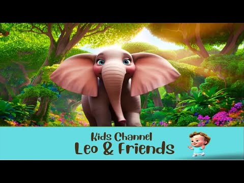 🌟 Happy Elephant Dance! Fun Jungle Song for Kids & Toddlers 🐘🎶