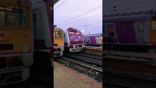 Depart Howrah junction Brande New Pinke 🩷 Emu Local Train Bardhaman Galloping Local #vairlshort