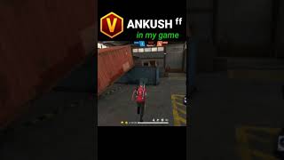 i killed ankush ff in my game | @ANKUSH FF