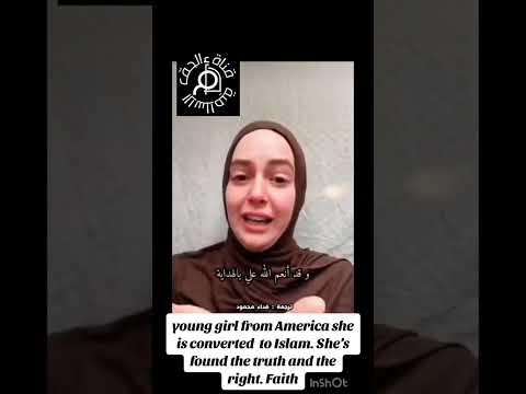 Young American Lady Convert To Islam 😳  Emotional 😭 #ytshorts #islam #allah