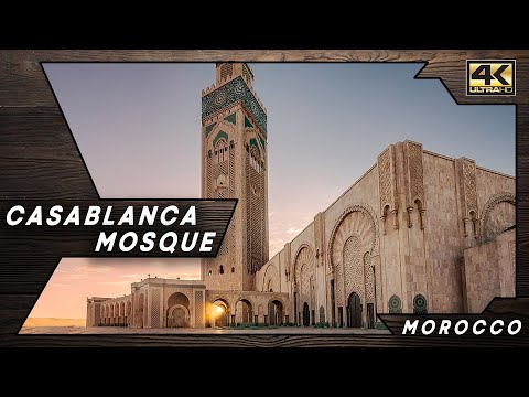 Casablanca Mosque Hassan II ● Morocco 🇲🇦 【4K】 [2023]