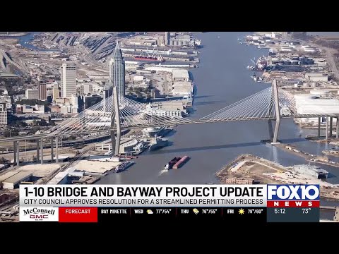 Mobile City Council approve resolution regarding I-10 bridge project