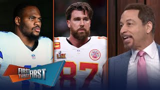 Cowboys receive another F, Bears earn A, Chiefs pass in Brou's offseason grades | FIRST THINGS FIRST