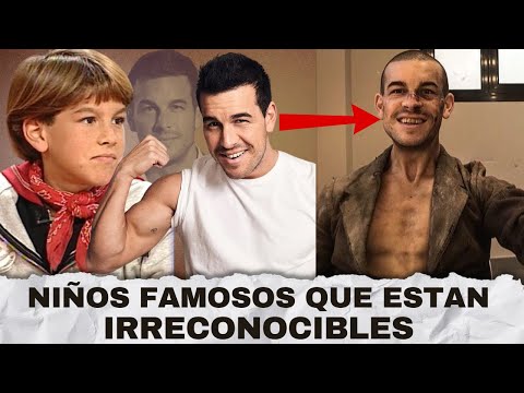 IRRECONOCIBLES !!😨 ASI HAN CAMBIADO estos famosos