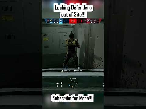 Locking Defenders out of Site!!! #rainbowsixsiege #rainbowsixsiegefunnymoments #r6s #gaming