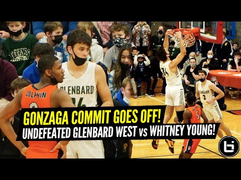 Best Public HS Basketball Team in USA?! 21-0 Glenbard West, Braden Huff Battle Chicago Whitney Young