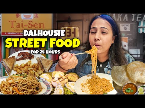 Dalhousie Street Food for 24 Hours | Kolkata's Legendary Eating Spots