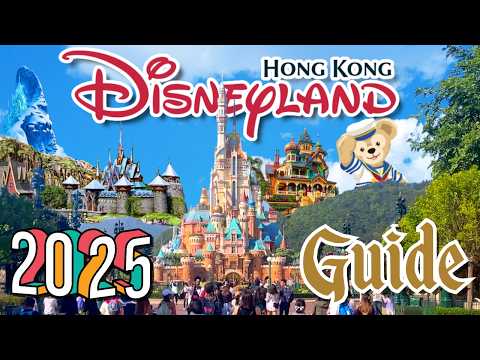 Hong Kong Disneyland RIDES & ATTRACTIONS - 2025