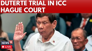 LIVE | Rodrigo Duterte Latest News |  Duterte Trial Begins In International Criminal Court | N18G