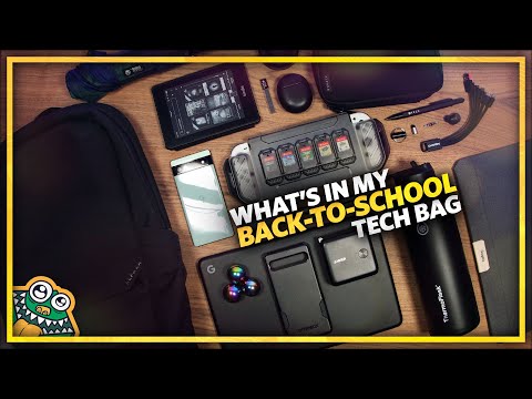 What's in my Back-to-School Tech Bag - Alpaka Elements Backpack - PACKED - List and Overview