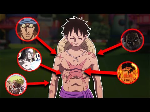 EXPLAINING ALL of LUFFY'S SCARS in ONE PIECE