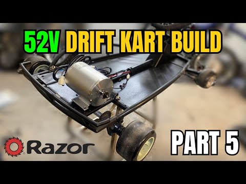 Drift Go Kart Build Part 5 | Let's Go For More Voltage!