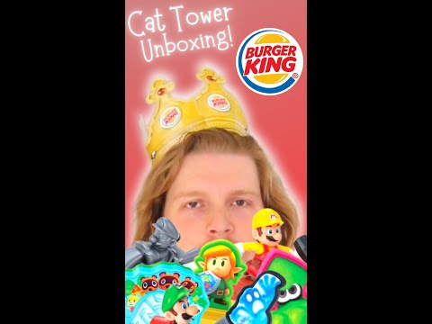 Unboxing Burger King Nintendo Switch Toys