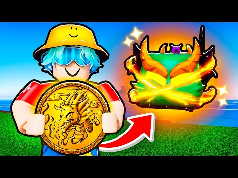 Blox Fruits But DRAGON TOKENS Choose My Build