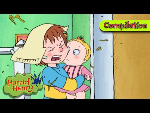 Henry Changes Vera's STINKY NAPPY! | Horrid Henry Compilation | Cartoons for Kids