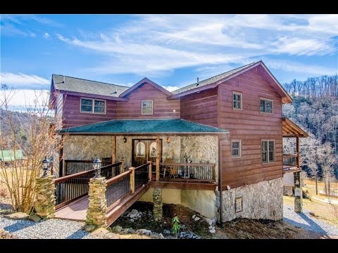 NC Mountain Log Cabin Cooper Cove River Community