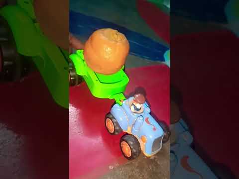 the little tractor | tractor | toy tractor💯💯💯💯 #tractor #funny #shortsvideo #video #fyp #my #the #1k