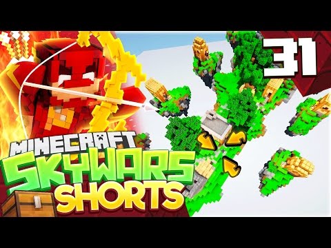 TNT JUMPING! + NEW OUTRO! (MINECRAFT SKYWARS SHORTS #31)