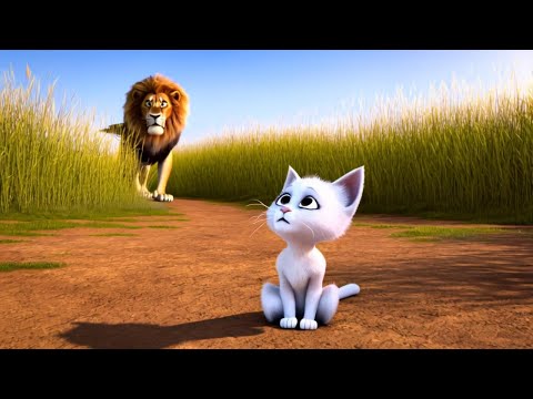 Leo the Lion and Whiskers the Kitten!  A Heartwarming Story of Friendship and Compassion for Kids