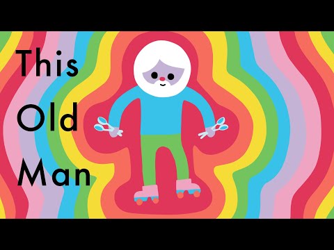 This Old Man - Counting Nursery Rhyme | Sing Along with Lyrics