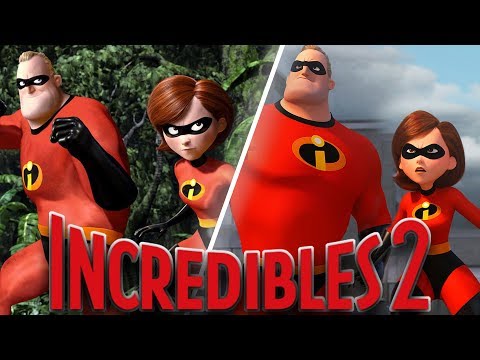 Incredibles 2 Animation Comparison: Then and Now (2004 VS. 2018)