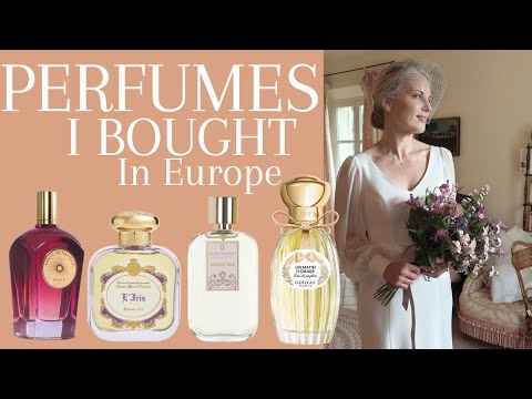 FRAGRANCE HAUL (and European wedding recap) | TheTopNote #perfumecollection #perfumereviews